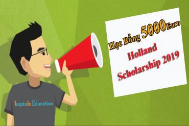 Học bổng du học Hà Lan Holland Scholarship 2019