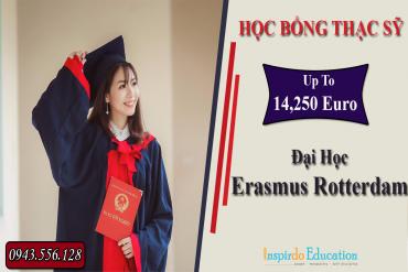 Học bổng thạc sỹ lên đến € 14.250 từ Đại học Erasmus Rotterdam