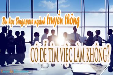 Du học Singapore ngành truyền thông có dễ tìm việc làm không?