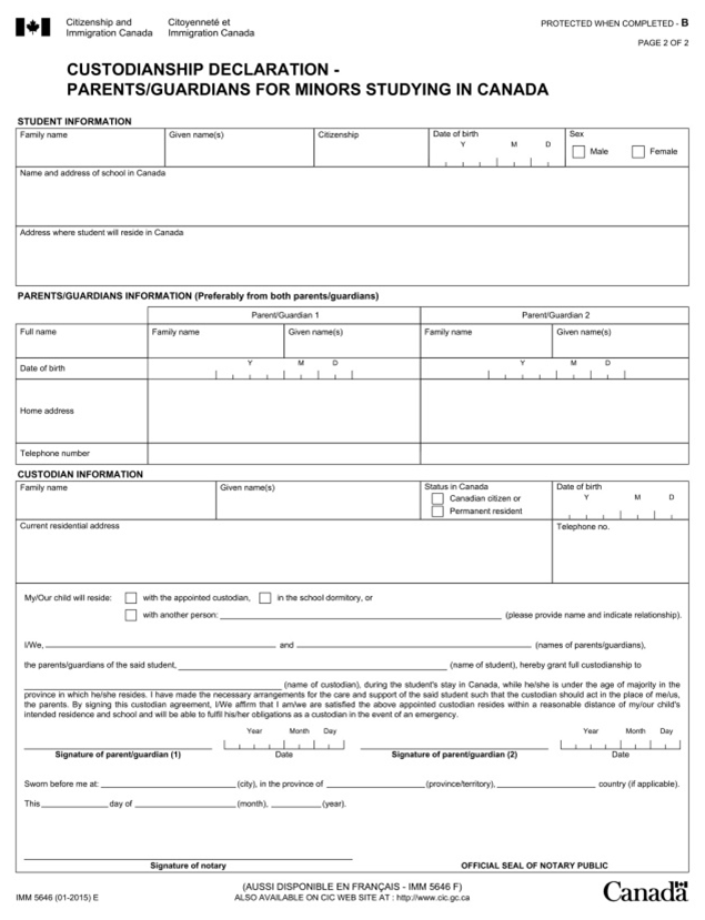 du-hoc-canada-form-khai-giam-ho-cua-cha-me-hoc-sinh