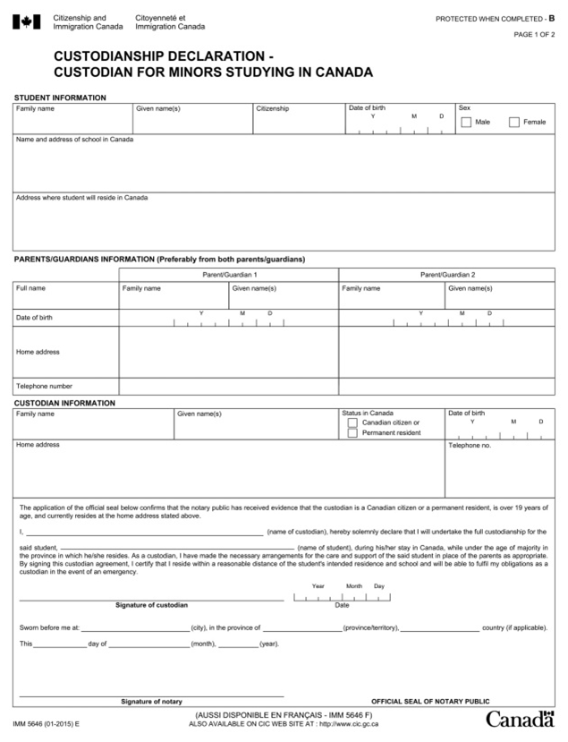 du-hoc-canada-form-khai-giam-ho-cua-nguoi-giam-ho