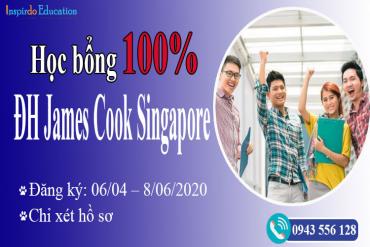 Xét hồ sơ học bổng lên đến 100% học phí từ Đại học James Cook Singapore