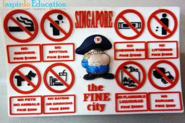 Có thể đi tù chỉ vì vứt rác bừa bãi khi du học Singapore