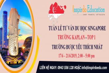 Tham gia tuần lễ tư vấn du học Singapore cùng với trường Kaplan