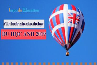 Các bước xin visa du học Anh 2019