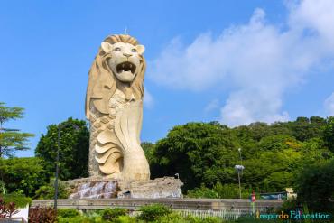 Merlion - Bức Tượng sư tử biển to nhất Singapore đã bị tháo dỡ