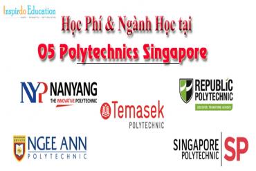 Học phí du học Singapore và nên chọn theo học chuyên ngành gì tại 05 trường Cao đẳng công lập - Polytechnics Singapore