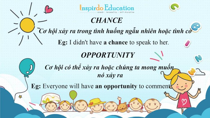 Chance-va-opportunity