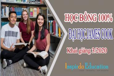 Học bổng lên đến 100% học phí từ ĐH James Cook Singapore cho tháng 3/2020
