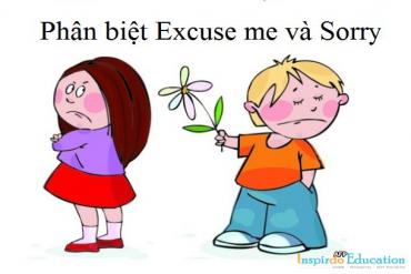 Phân biệt Excuse me và Sorry