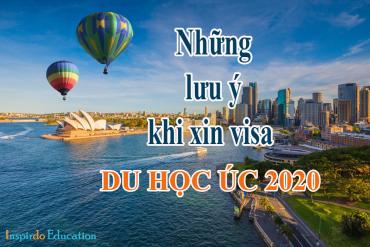 Những lưu ý khi xin visa du học Australia 2020